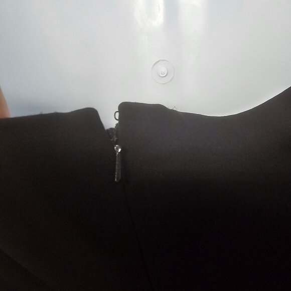 Vintage Blondie Nite by Jaslene Y2K Black Beaded Evening Dress Maxi Mesh 13 - Picture 4 of 7